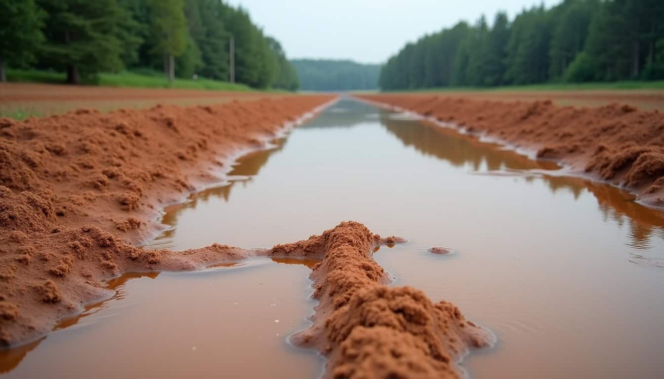 Ponts pour déviation forestière, gestion forestière écologiquement responsable.