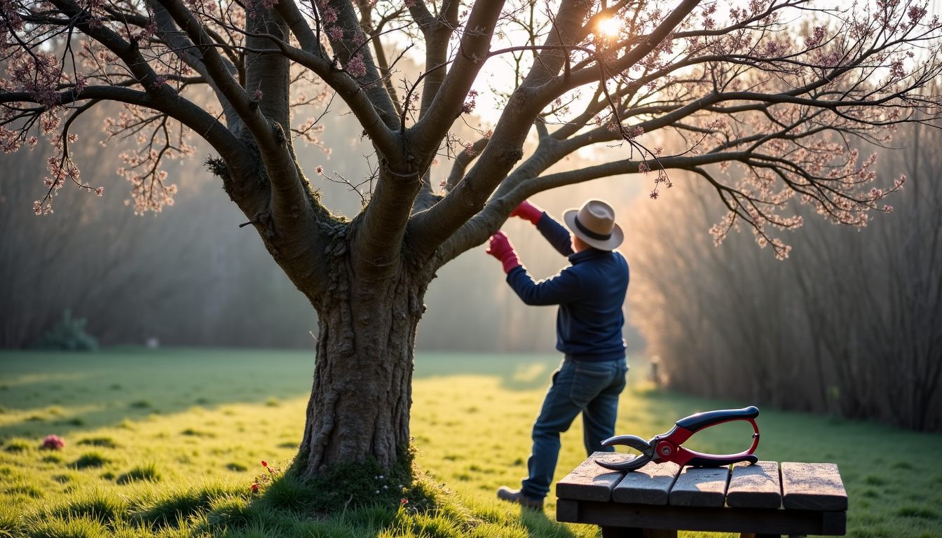 Quand et en quelle période faut-il tailler son mûrier platane ?