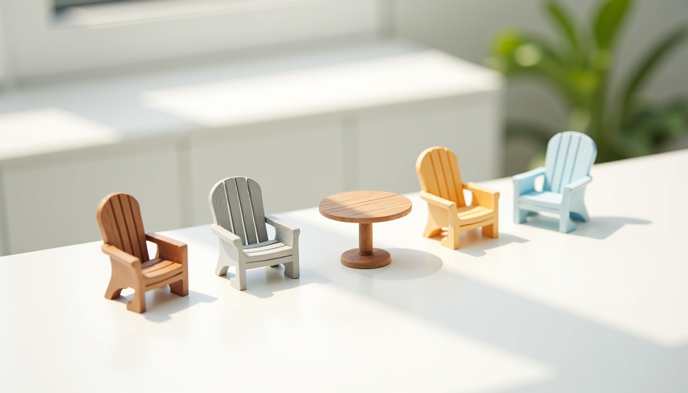 Comparaison visuelle des matériaux utilisés pour les salons de jardin: résine, métal, bois et plastique