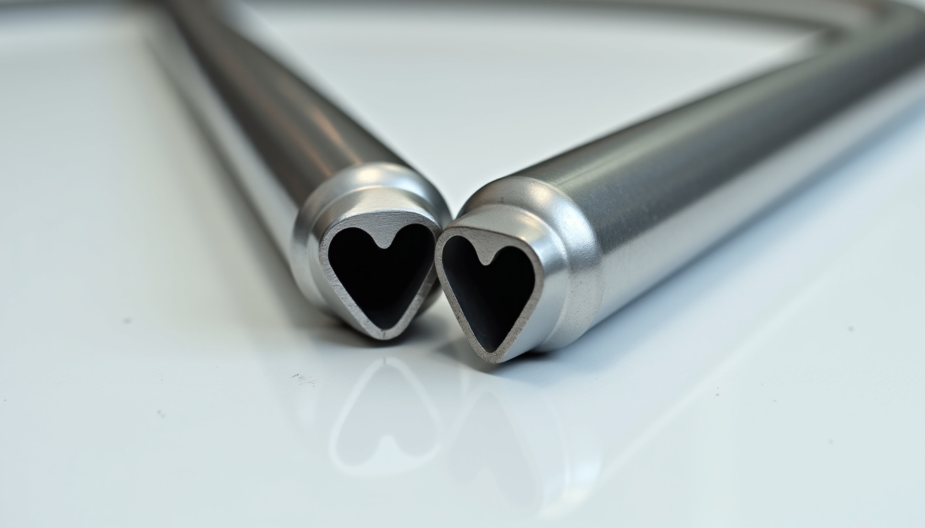 Préparation de tubes métalliques avec chanfreins en V avant soudage