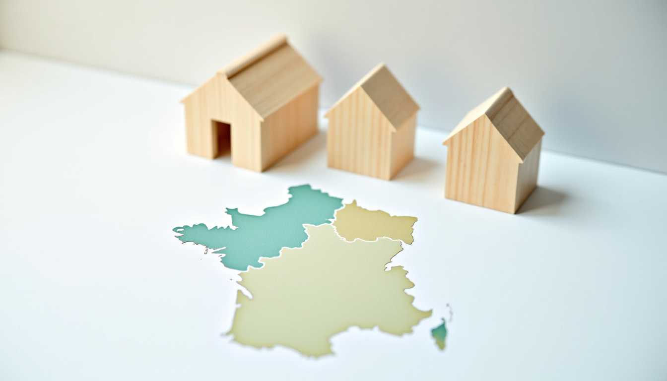 Carte mentale des zones d