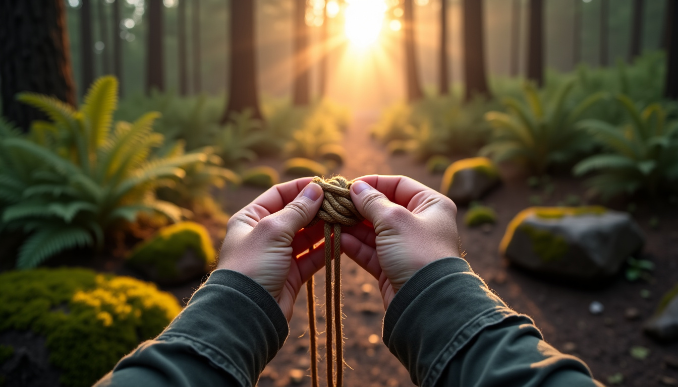 Le nœud de pêcheur, toujours utile en 2026 pour vos sorties nature