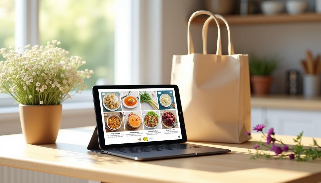 Exemple de catalogue Lidl hebdomadaire ouvert sur une tablette