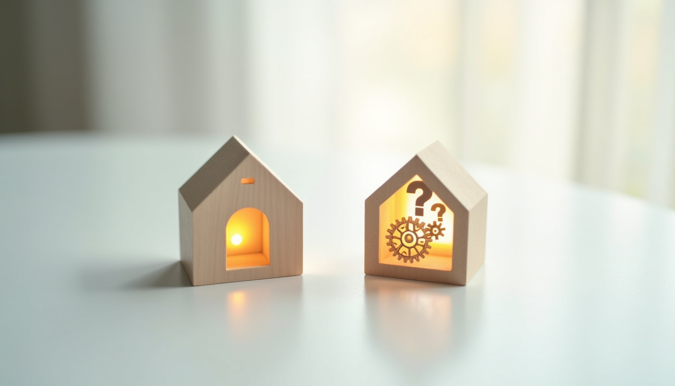 Tableau comparatif illustrant les avantages et points d'attention de MaisonLuminea.fr